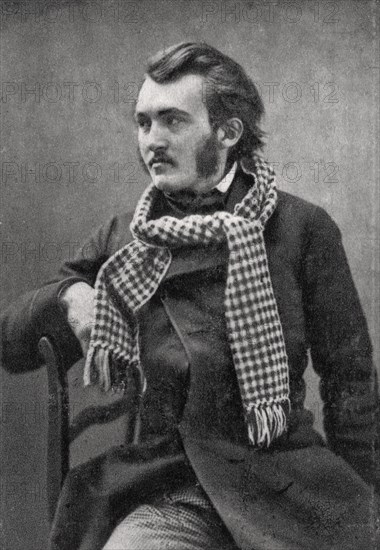 Gustave Dore, French artist, engraver and illustrator, 1863. Artist: Unknown