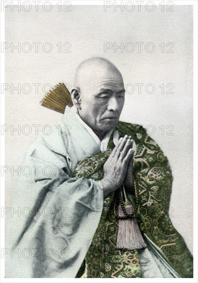 A Buddhist priest, 1904. Artist: Unknown