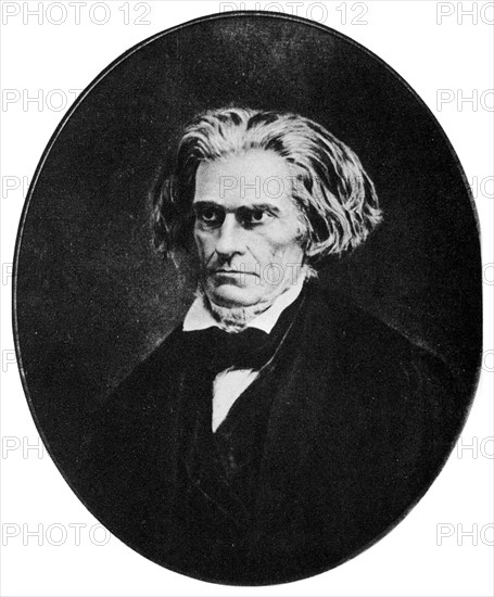 John Caldwell Calhoun, American politician, 1850 (1955). Artist: Unknown