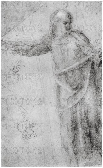 Study for a figure of Christ, c1555 (1958). Artist: Unknown