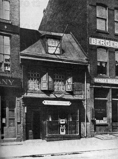 Birthplace of the flag of the United States, Philadelphia, Pennsylvania, USA, c1930s.Artist: Ewing Galloway