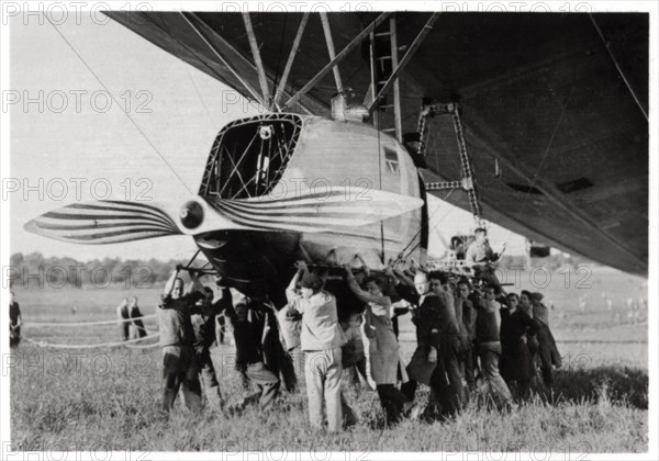 Rear gondola, Zeppelin LZ 127 'Graf Zeppelin', 1933. Artist: Unknown