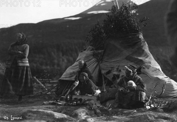 Local women, Lyngen, northern Norway, c1920s-c1930s(?). Artist: Unknown