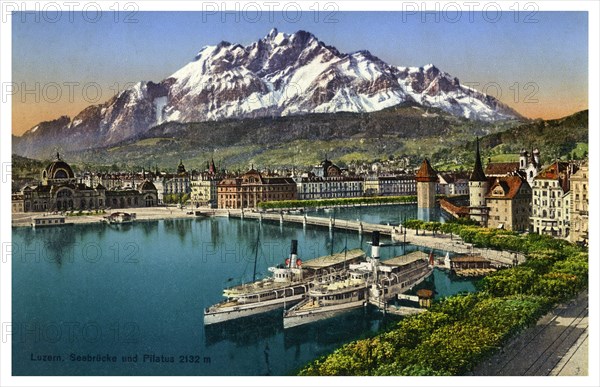 Lucerne, Switzerland, 20th century. Artist: Unknown