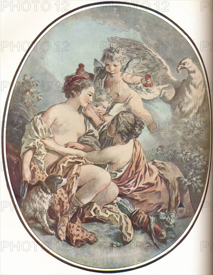 La Toilette de Venus, 1907. Artist: Jean Baptiste Marie Huet