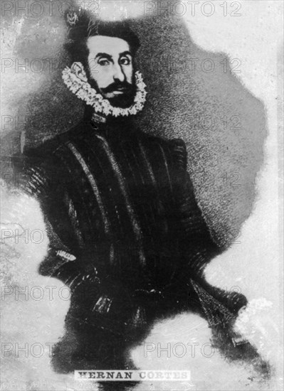 Hernan Cortes, (1485-1547), 1920s. Artist: Unknown