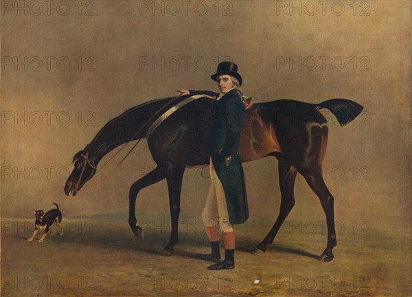 The Hon. Peniston Lamb with His Horse Assassin (1770), 1929. Artist: Unknown