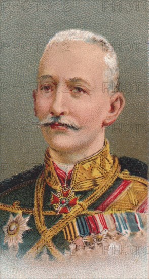 Aleksei Alekseevich Brusilov (1853-1926) Russian general, 1917. Artist: Unknown