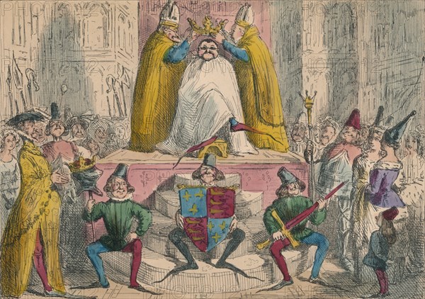 Coronation of Henry the Fourth (from the best authorities), 1850. Artist: John Leech