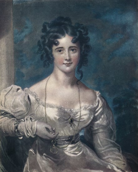 Rosamond Hester Elizabeth (nee Croker), 1828, (1903). Artist: Samuel Cousins