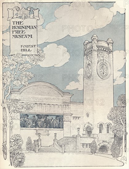 'The Horniman Museum', c1900 (1901-1902). Artist: Percy Gossop.