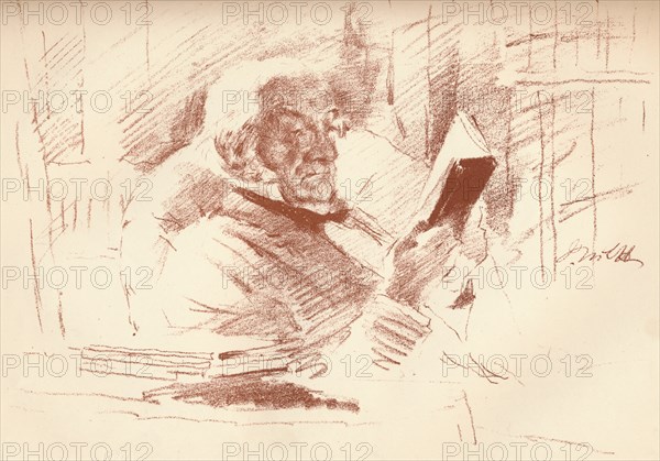 'Portrait of Mr. Gladstone', 1896. Artist: John McLure Hamilton.