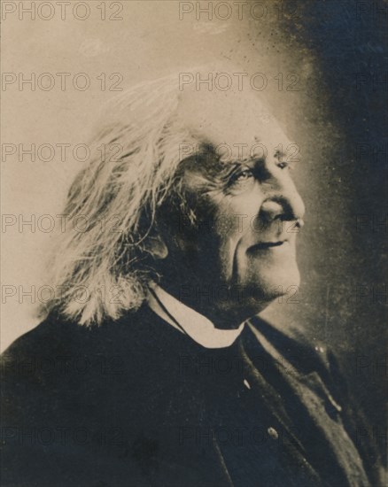 'Franz Liszt', (1811-1886). Hungarian pianist and composer, 1894-1907. Artist: Unknown.