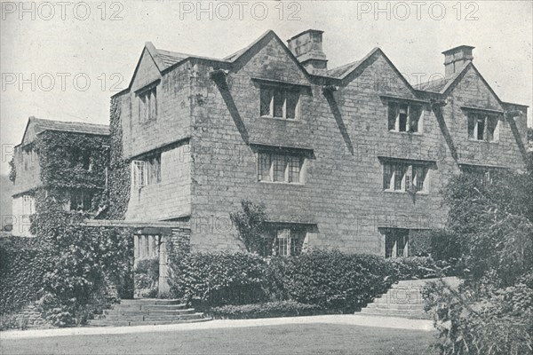 'Eyam Hall, Derbyshire', c1907. Artist: Leonard Willoughby.