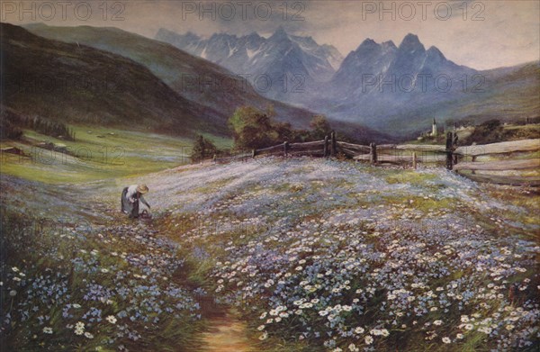 'June in the Austrian Tyrol', c1892 Artist: John MacWhirter.