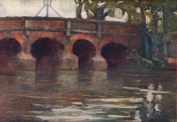 'The Bridge', c1911. Artist: Edward Leslie Badham.