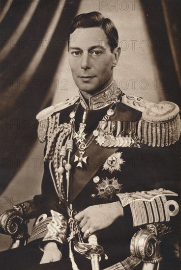 'His Majesty King George VI', c1936. Artist: Captain P North.