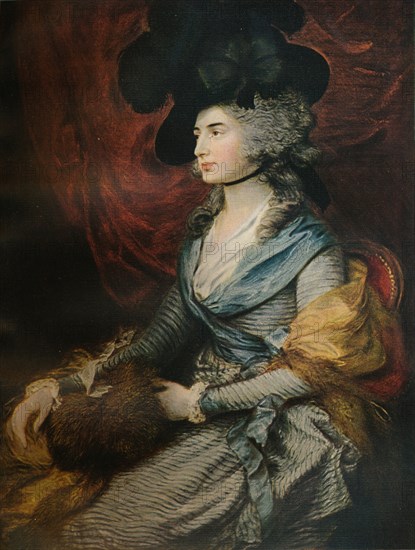 'Mrs Siddons', 1785. Artist: Thomas Gainsborough.