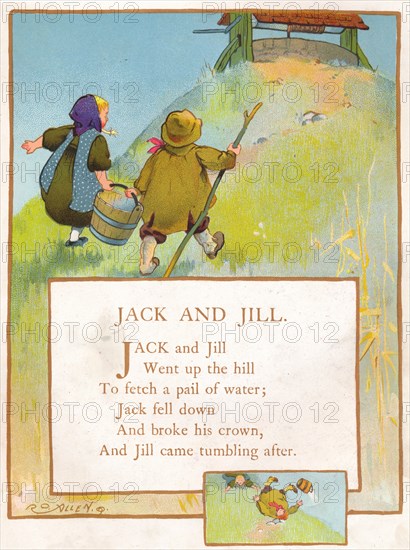 'Jack and Jill', c1903. Artist: EA Keck.