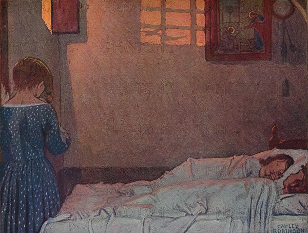 'A Summer Evening', c1910. Artist: Frederick Cayley Robinson.