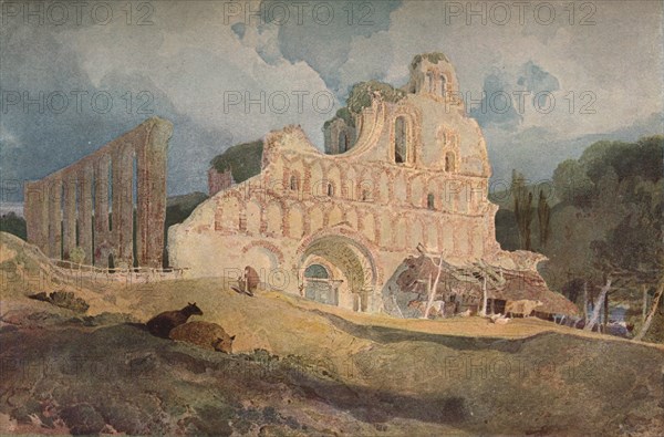 'St. Botolph's Priory, Essex', c1806. Artist: John Sell Cotman.