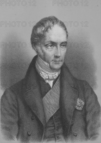 George Hamilton Gordon, 4th Earl of Aberdeen, British statesman, c1843 (1936). Artist: Unknown.