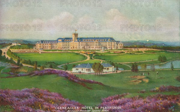 'Gleneagles Hotel in Perthshire', c1930. Artist: Unknown.