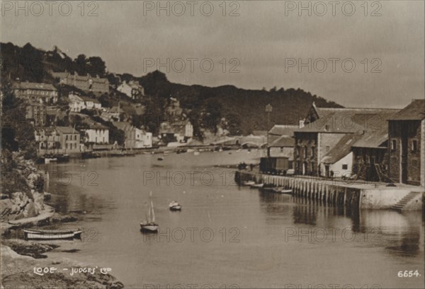 'Looe', 1927.  Artist: Judges Ltd.