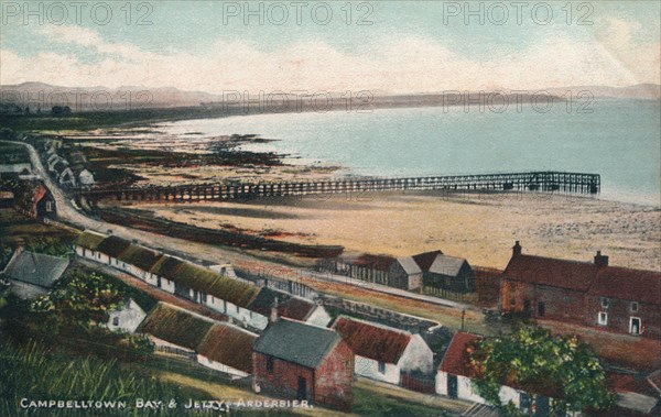 'Campbelltown Bay & Jetty Ardersier', c1930.  Artist: Unknown.