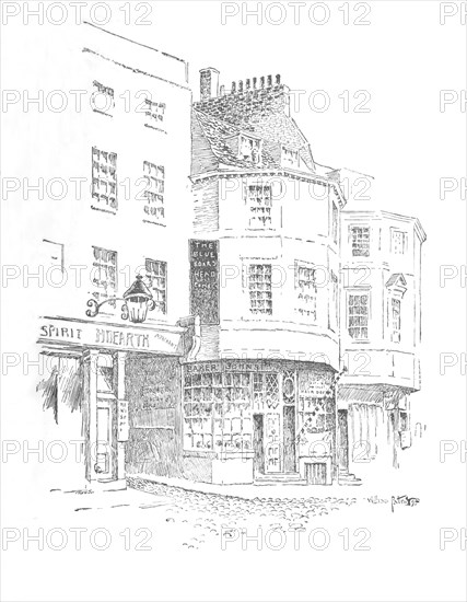 'The Boar's Head Inn, King Street', c1897. Artist: William Patten.