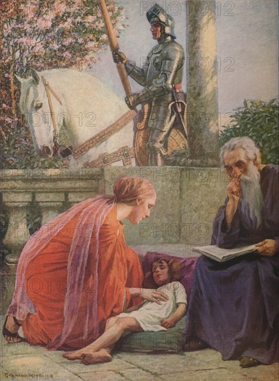 'The Three Paths', 1918, (1918). Artist: Gunning King.