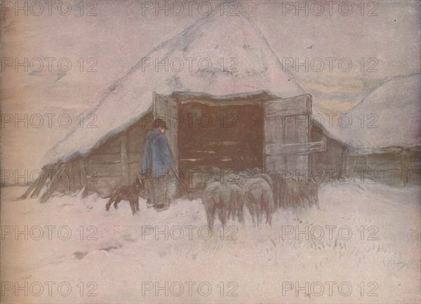 'Winter', c1870, (1918). Artist: Anton Mauve.