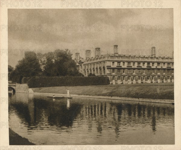 'Clare College, Cambridge', 1923. Artist: Unknown.