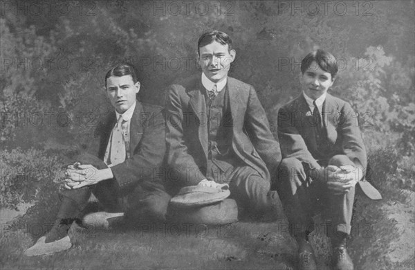 'Three Soldier Brothers', c1913, (1917). Artist: Unknown.