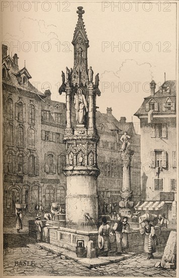 'Basle', c1830 (1915). Artist: Samuel Prout.