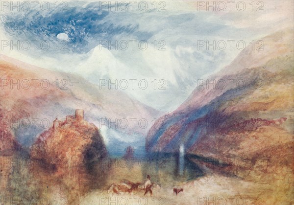 'View on Lake of Brienz', 19th century, (1910). Artist: JMW Turner.