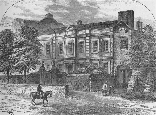 'Cromwell's House, Highgate', 1890. Artist: Unknown.