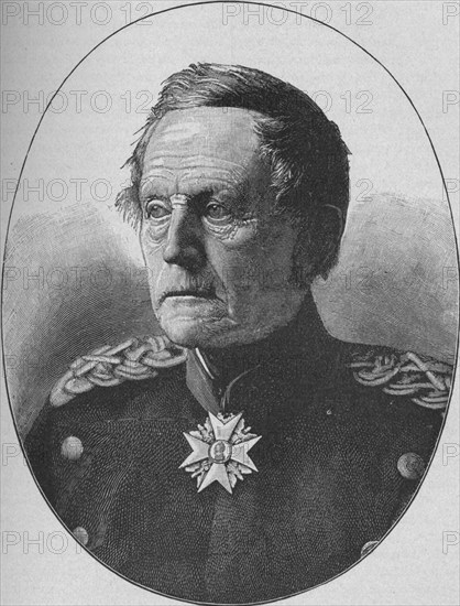 'Count Von Moltke', c1890. Artist: Unknown.