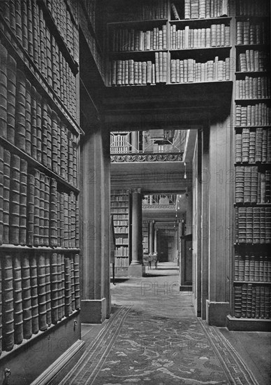 'Some Staple Authors Sleeping on their Shelves', 1926. Artist: Unknown.