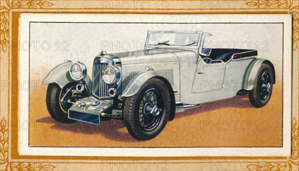 'Aston Martin Four-Seater Tourer', c1936. Artist: Unknown.