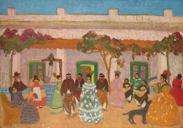 'Creole Dance', 1926. Artist: Pedro Figari.