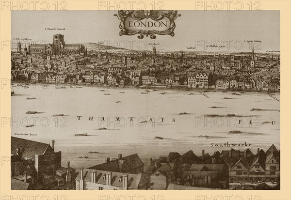 London, 1647, (1886). Artist: Unknown.