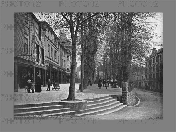 The Pantiles, Tunbridge Wells c1900. Artist: Carl Norman.