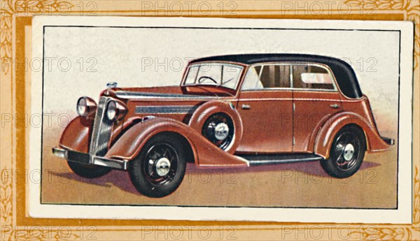 'Vauxhall Big Six Wingham Cabriolet', c1936. Artist: Unknown.