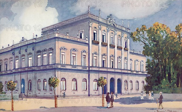 'The Prefecture of the Federal District. North-Eastern Corner of the Praca da Republica', 1914. Artist: Unknown.