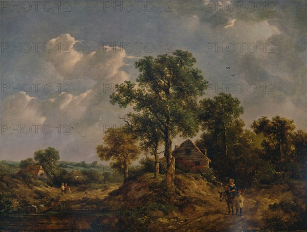 'Near Sevenoaks, Kent', 19th century, (1935). Artist: Richard Hilder.