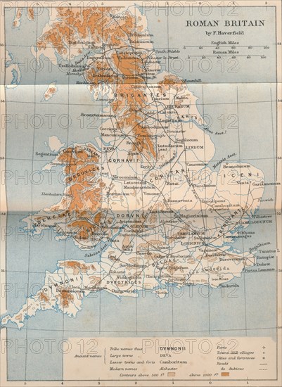 'Roman Britain', 1902. Artist: FS Weller.