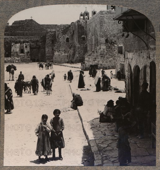 'Church of the Nativity, Bethlehem', c1900. Artist: Unknown.