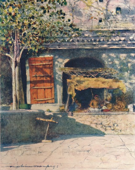 'The Red Shutter', 1905. Artist: Mortimer Luddington Menpes.