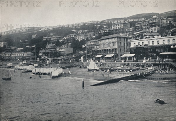 'Ventnor - Panorama from the Sea', 1895. Artist: Unknown.